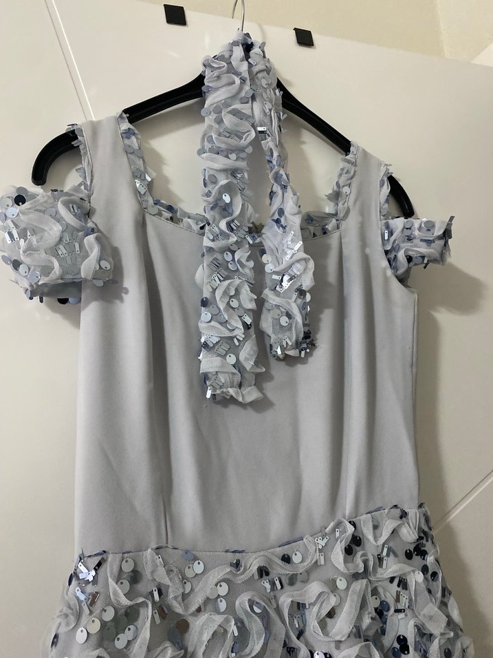 Bebek mavisi grims iAbiye Elbise - Görsel 2