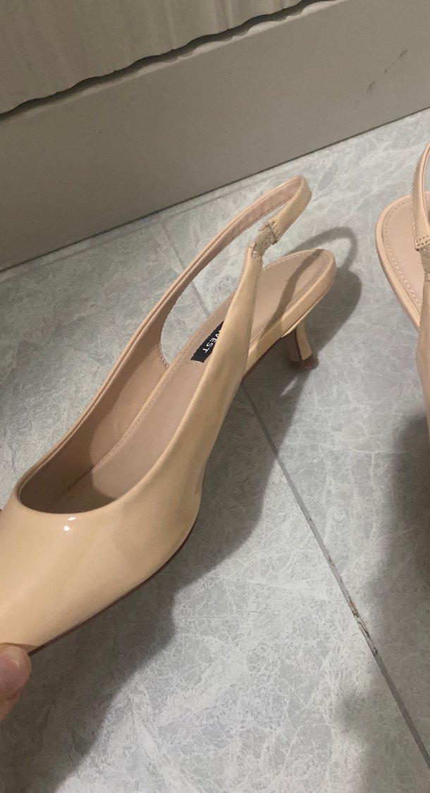 Bej Stiletto Topuklu Kadın Ayakkabı - Görsel 3