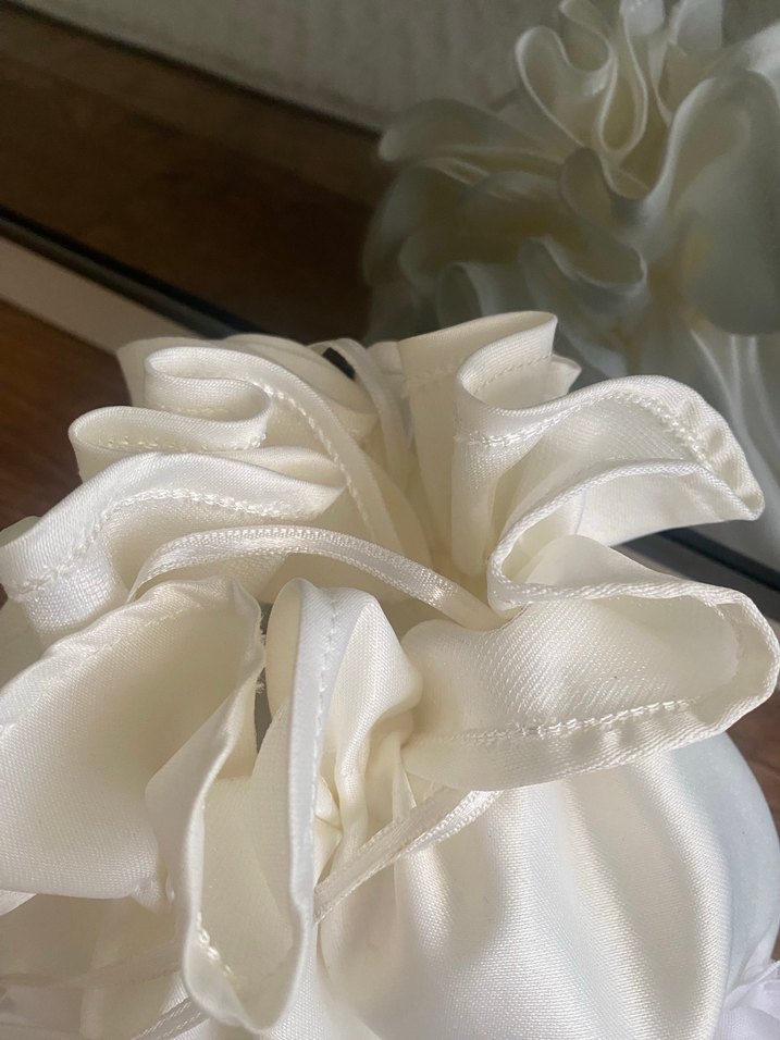 İnci Detaylı Beyaz Düğün Çantası - Görsel 3