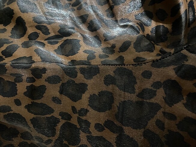 l Beden Leopar pantolon