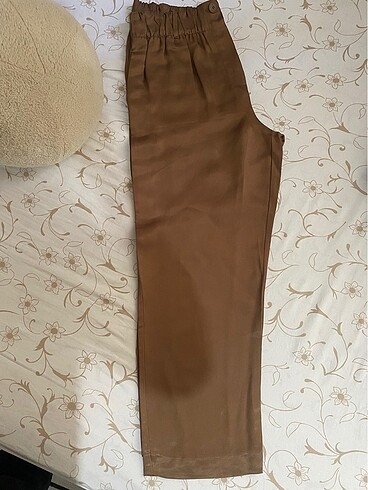 Zara saten pantolon