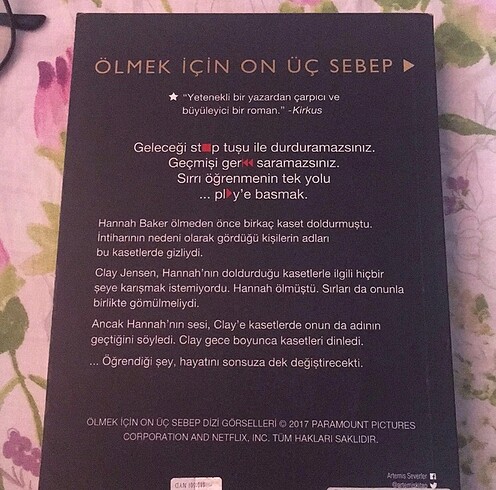  Jay Asher - Ölmek için 13 sebep