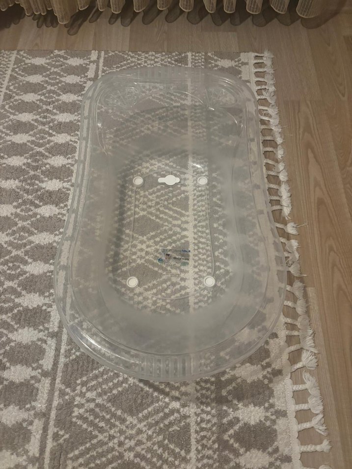 Şeffaf Bebek Küveti - Görsel 3