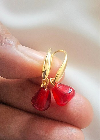 Diğer #nar küpe#murano küpe#küpe