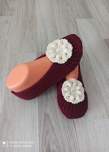 38 Beden bordo Renk Çeyizlik patikler