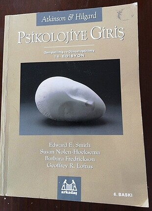 Psikolojiye giriş kitabı 