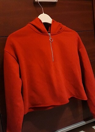 Kırmızı Sweatshirt 