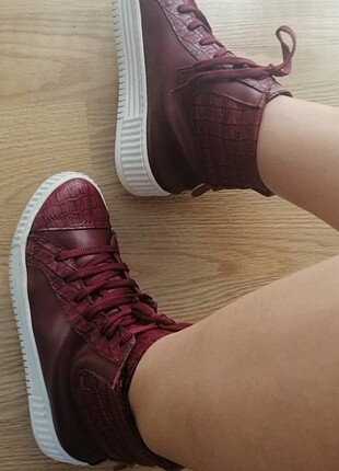 36 Beden bordo Renk bordo spor ayakkabı