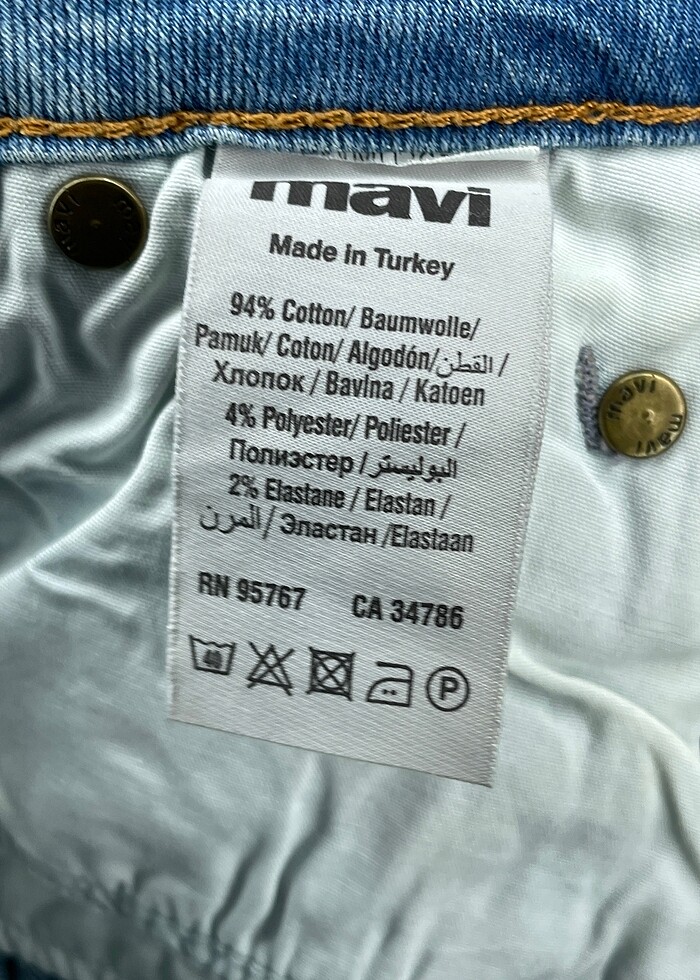 Mavi Jeans Jean / Kot Şort %70 İndirimli. - Görsel 4