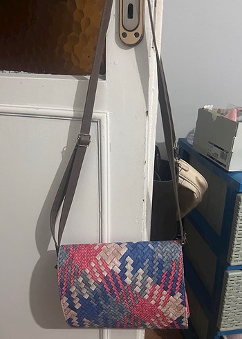 Bohem Çok Renkli Kadın Çanta - Görsel 2