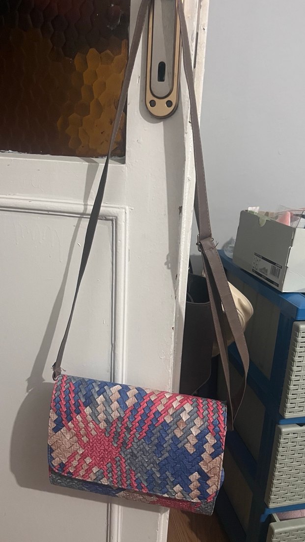 Bohem Çok Renkli Kadın Çanta - Görsel 3