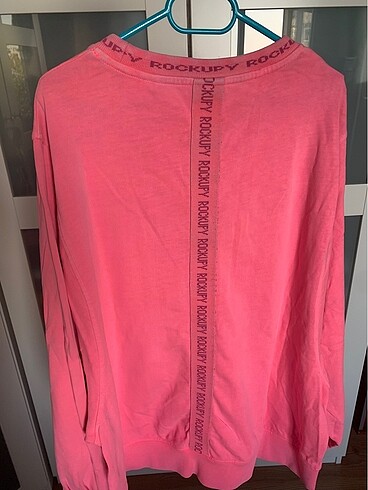 universal Beden pembe Renk Neon pembe unisex sweat????