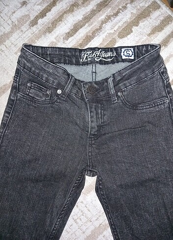 s Beden siyah Renk Kot Jean pantalon
