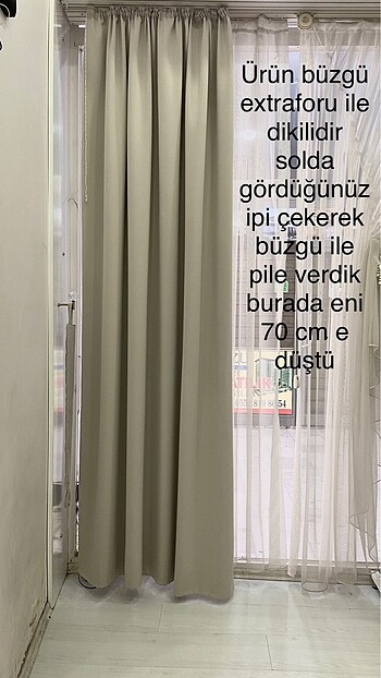  Beden #Fon #Blackout #İkea TaşRenk 2 Adet 425?