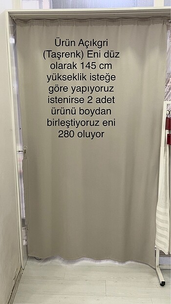Beden gri Renk #Fon #Blackout #İkea Taşrenk 2 Adet 425?