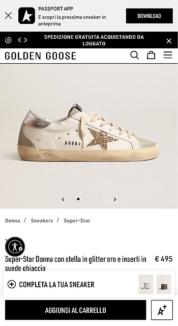 37 Beden beyaz Renk GOLDEN GOOSE SUPERSTAR AYAKKABI