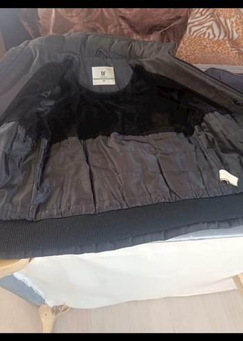 Gri Erkek mont - Görsel 3