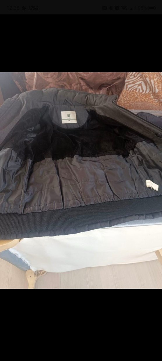 Gri Erkek mont - Görsel 3