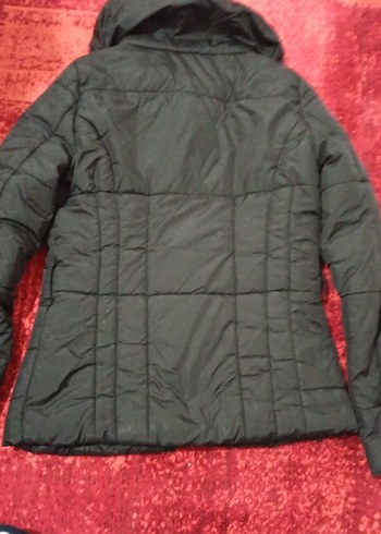 Siyah Fermuarlı Kadın Mont - Görsel 5