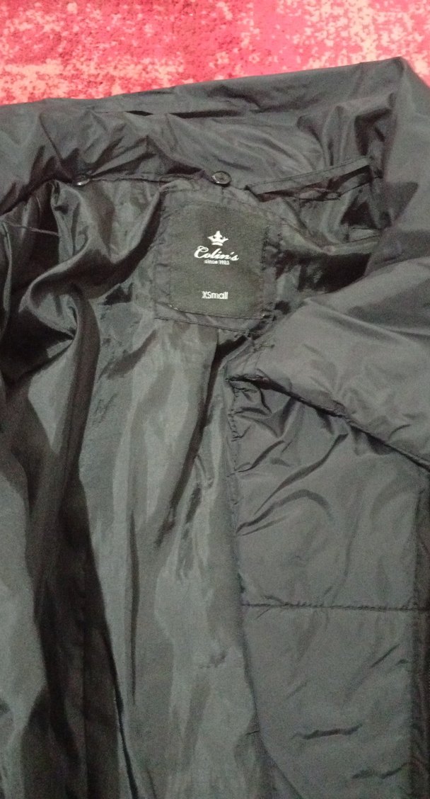 Siyah Fermuarlı Kadın Mont - Görsel 2