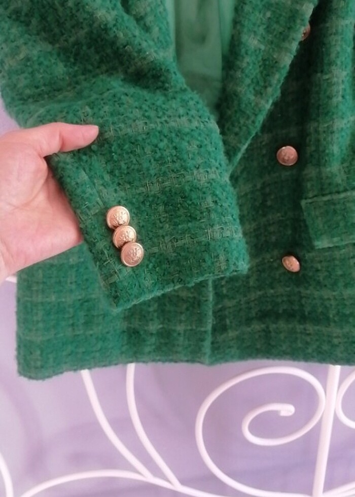 Tüvit ceket - Görsel 2