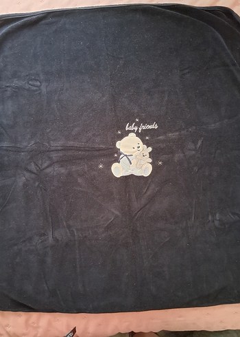 Mavi Baskılı Çocuk Battaniyesi - Görsel 4