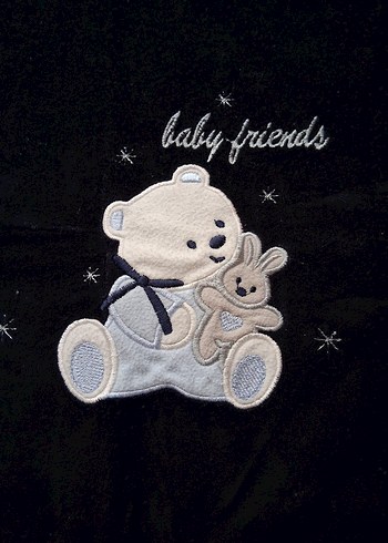 Mavi Baskılı Çocuk Battaniyesi - Görsel 2