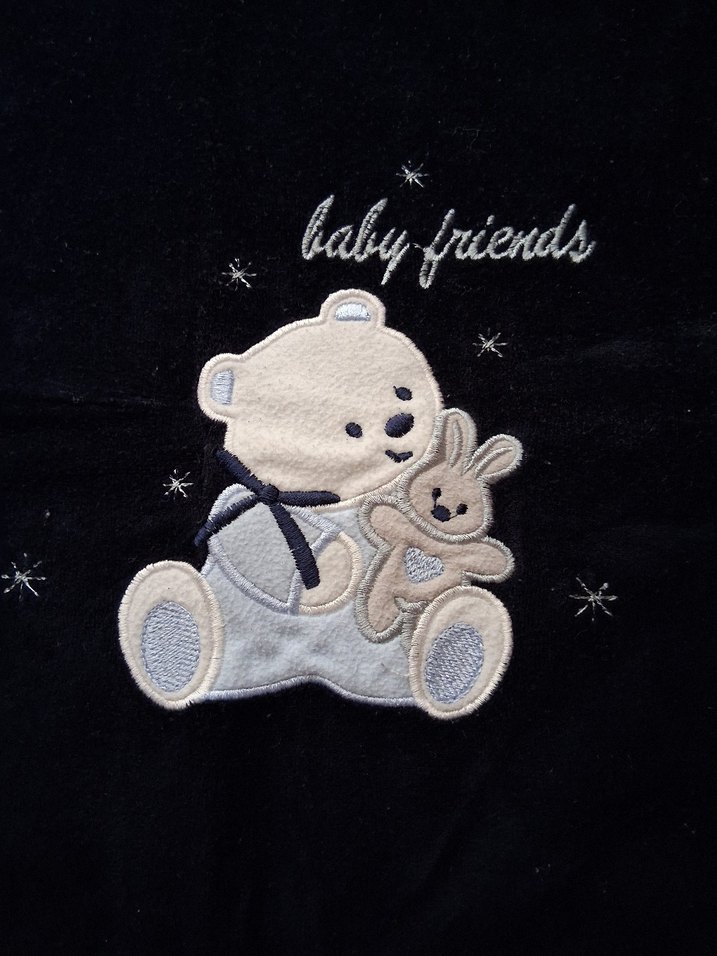 Mavi Baskılı Çocuk Battaniyesi - Görsel 2