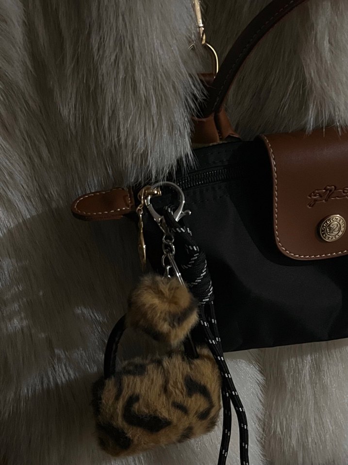 Leopar çanta charm - Görsel 2