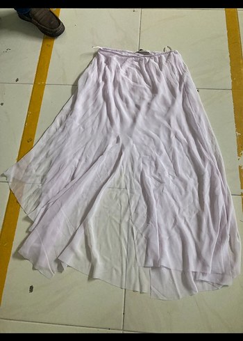 pembe uzun tül Salaş Etek zara
