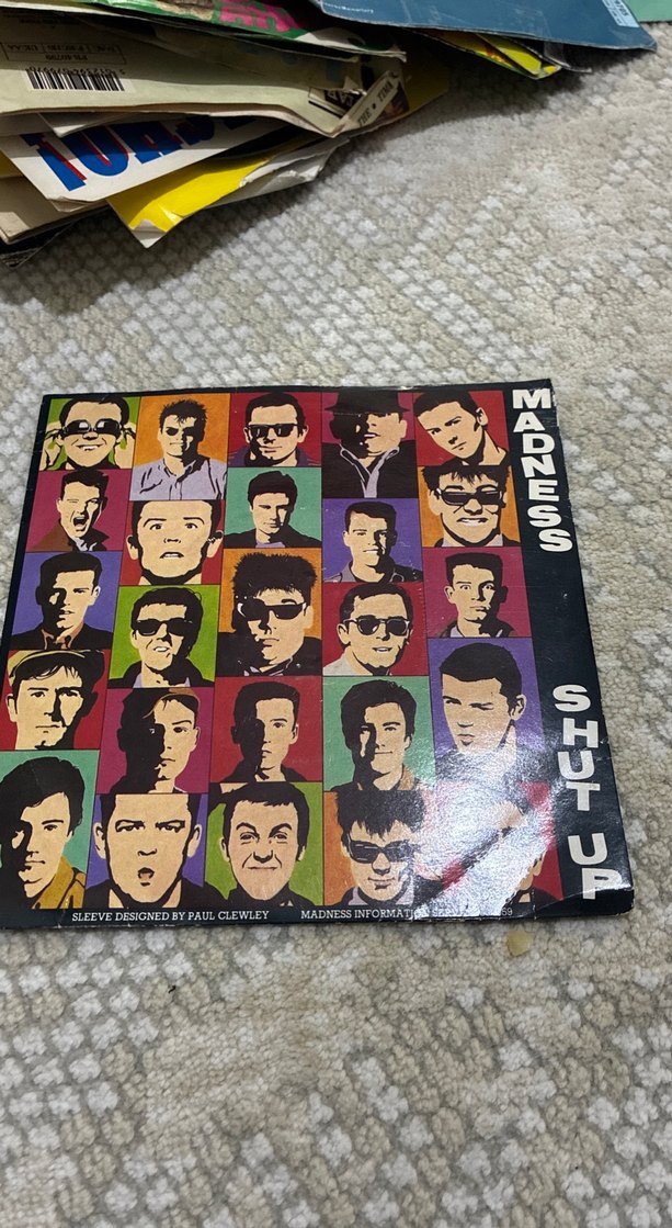 Madness - Shut Up Albümü Kapak - Görsel 2