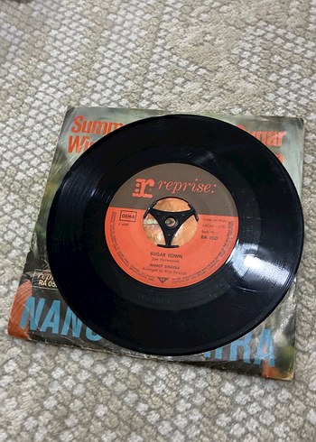 Nancy Sinatra - Summer Wine Single Plak - Görsel 4