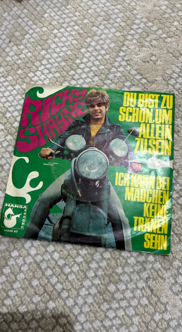 Ricky Shayne Plak - Du Bist Zu Schön - Görsel 2