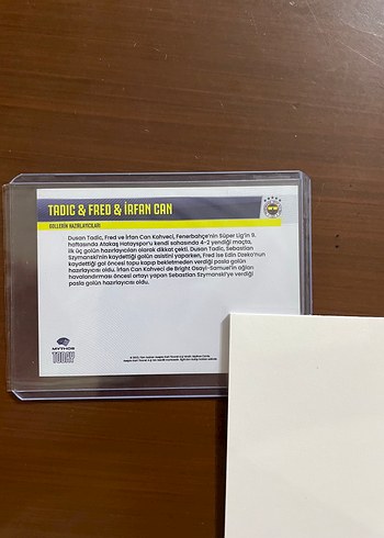 Tadic Oncard İmzalı Mythos Fenerbahçe