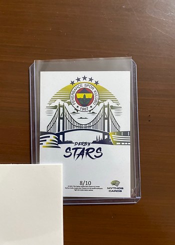 Sofyan Amrabat 8/10 İmzalı Mythos Fenerbahçe Derby Stars