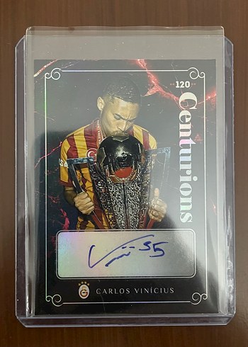Carlos Vinicius 1/5 İmzalı Mythos Centurion Galatasaray