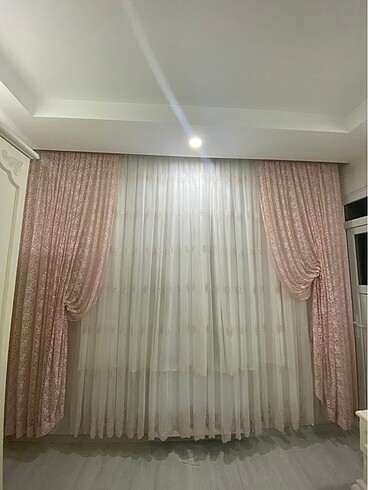 Çift kanat fon perde