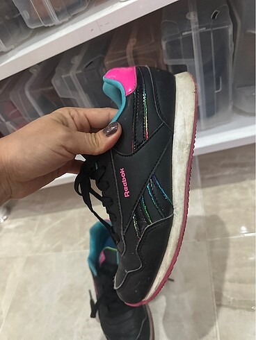 34 Beden Reebok kız çocuk spor ayakkabı