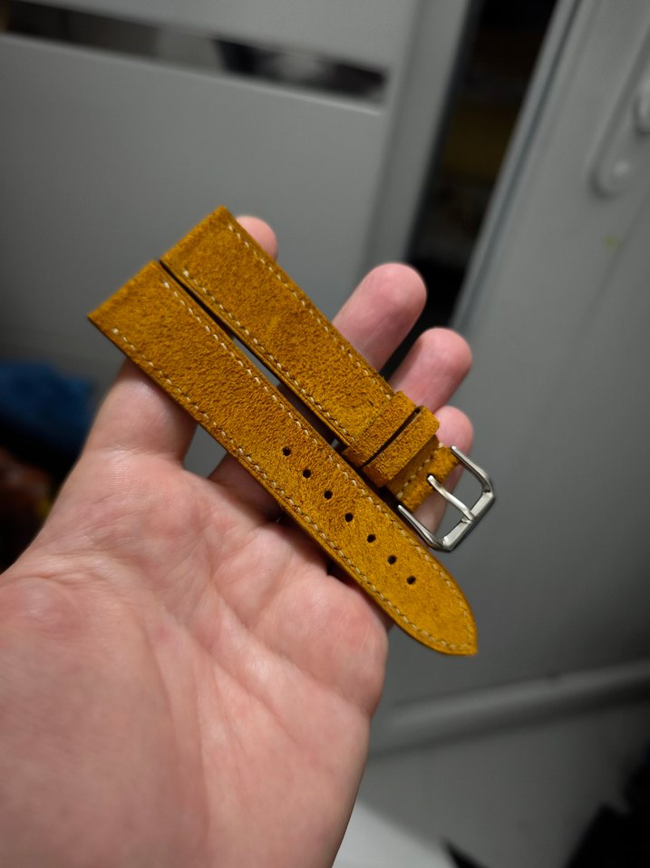 Bej Erkek Saat Kordonu sifir el yapimi - Görsel 2