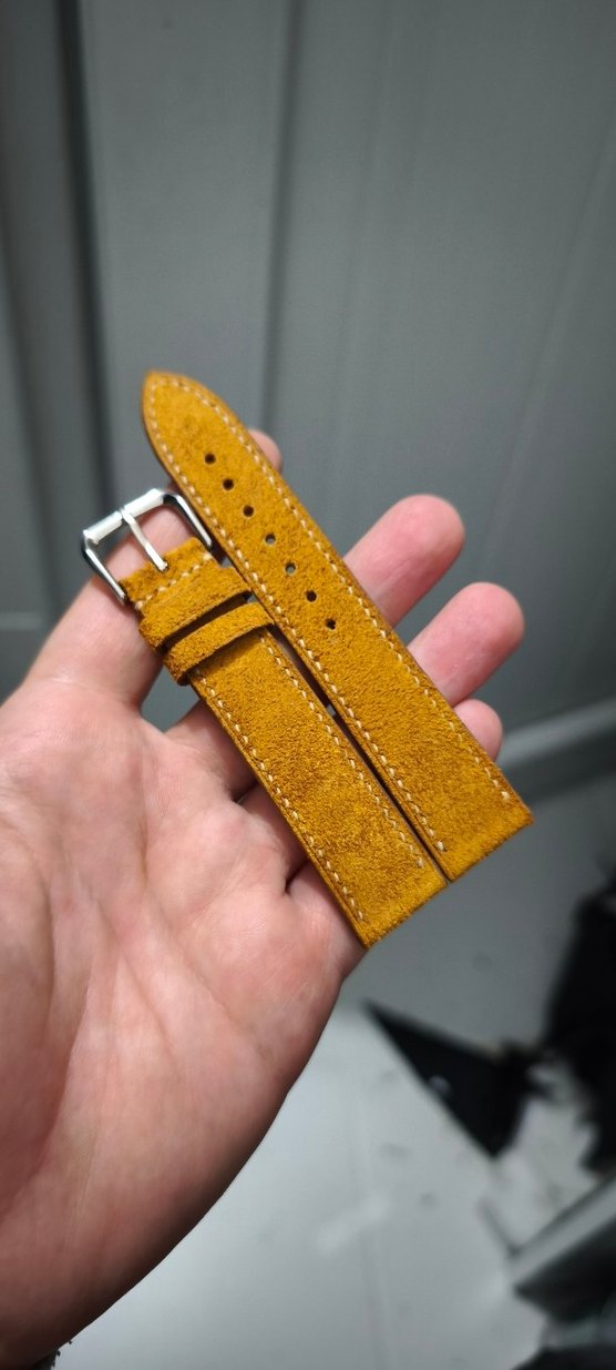 Bej Erkek Saat Kordonu sifir el yapimi - Görsel 3