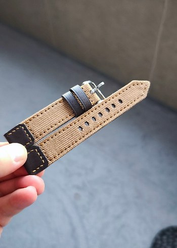 kanvas ve denim saat kordonlari - Görsel 2