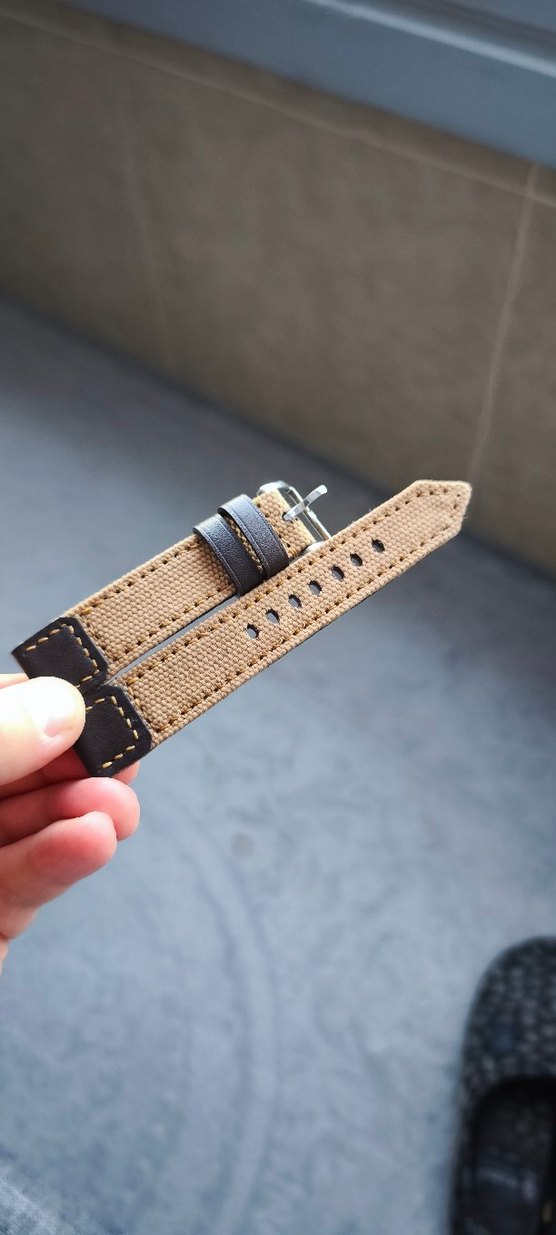 kanvas ve denim saat kordonlari - Görsel 2