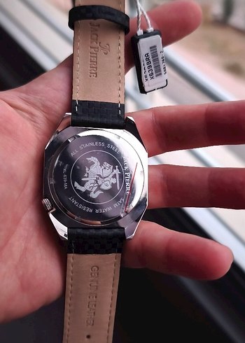 Siyah Klasik Biker Erkek Kol Saati - Görsel 4