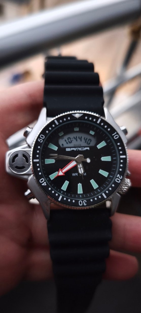 Siyah Rock Punk Erkek Kol Saati - Görsel 5