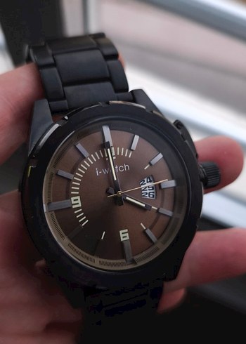 Kahverengi Biker Tarzı Erkek Kol Saati - Görsel 2