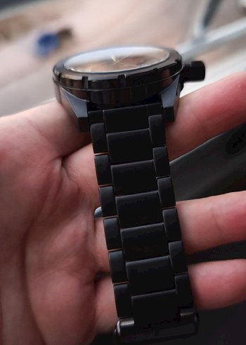 Kahverengi Biker Tarzı Erkek Kol Saati - Görsel 4