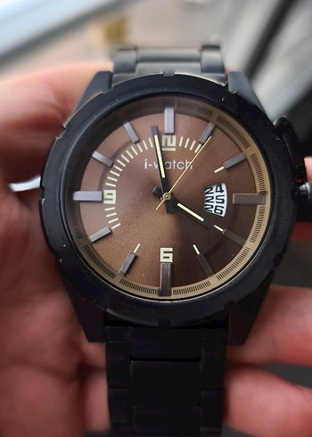 Kahverengi Biker Tarzı Erkek Kol Saati - Görsel 6