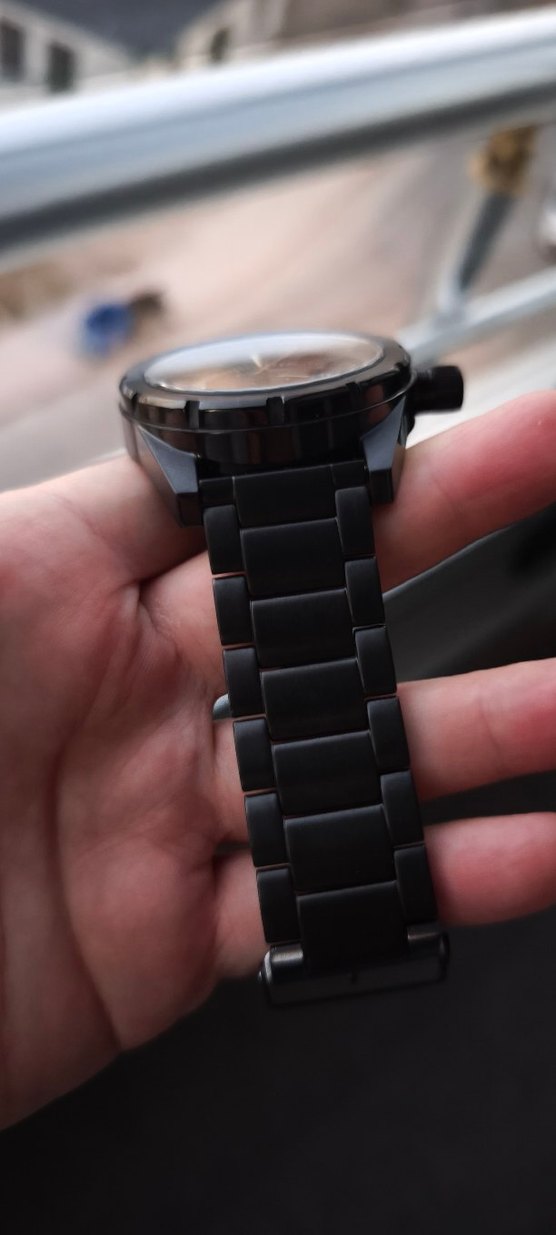 Kahverengi Biker Tarzı Erkek Kol Saati - Görsel 4