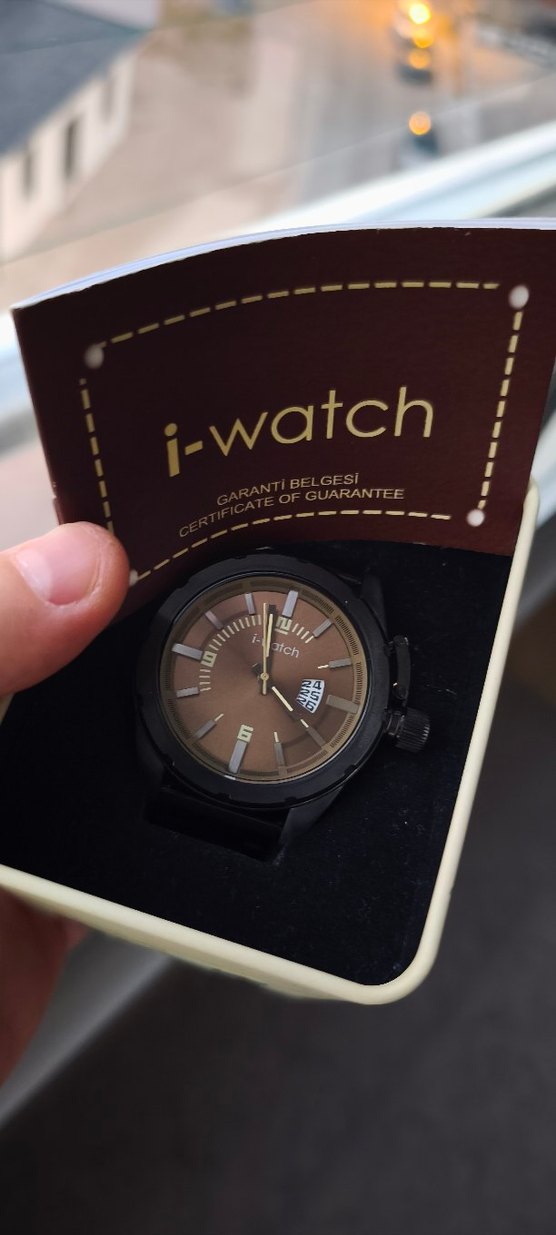 Kahverengi Biker Tarzı Erkek Kol Saati - Görsel 3