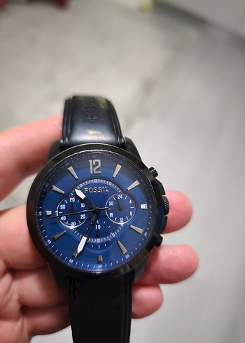 Fossil Erkek Mavi Biker Saat
